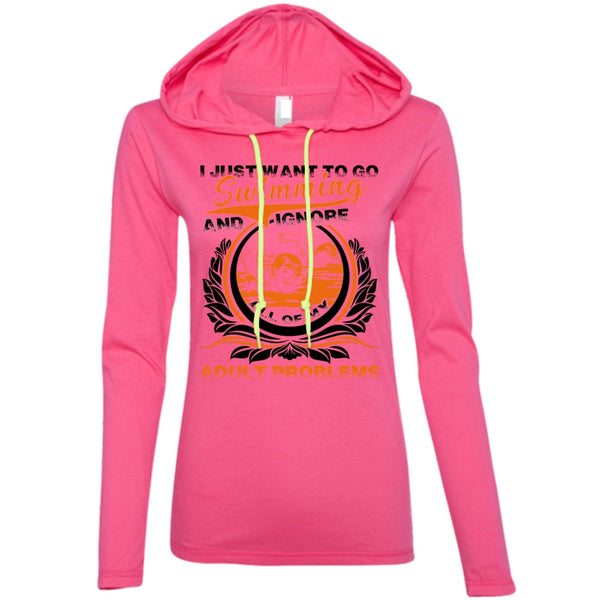 I Just Want To Go Swimming T Shirt, I Love Swimming T Shirt, Awesome T-Shirts