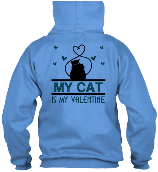 My Cat Is My Valentine T Shirt, I Love Cat T Shirt