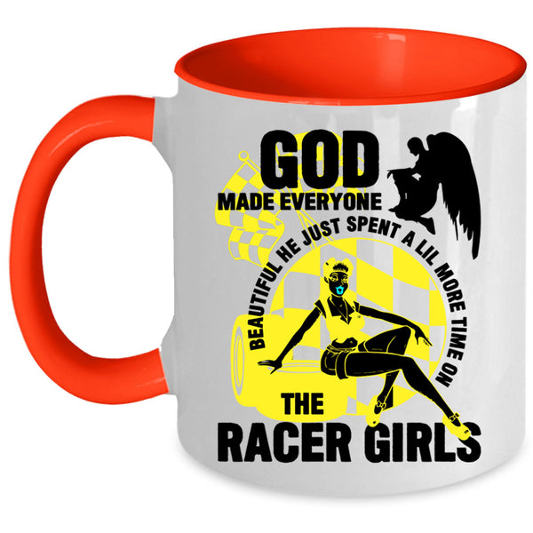 Cool Gift For Racer Girls Coffee Mug, The Racer Girls Accent Mug