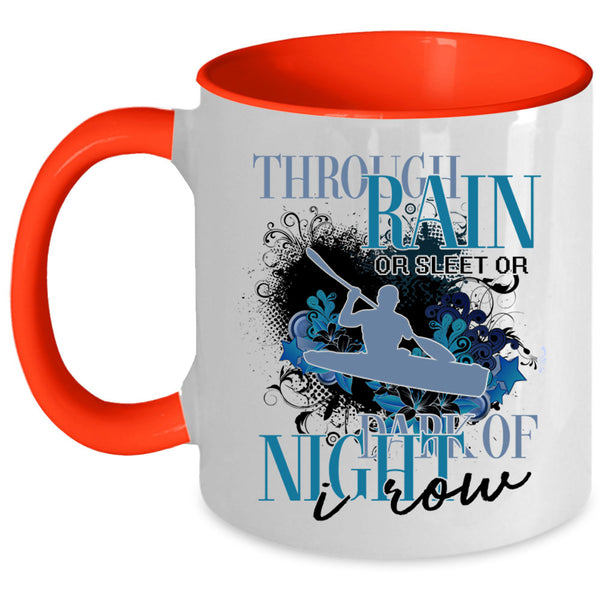 Cool Sport Coffee Mug, Dark Of Night I Row Accent Mug