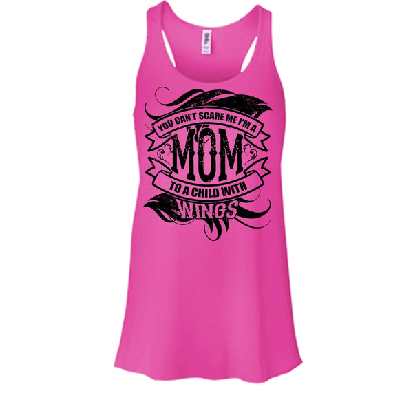 You Can't Scare Me T Shirt, Coolest Mom Tank Top