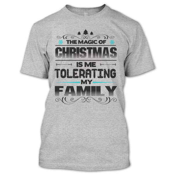 The Magic Of Christmas T Shirt, Coolest Merry Christmas T Shirt