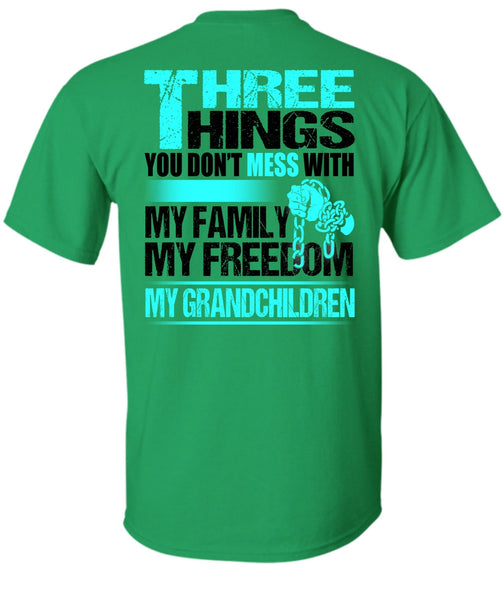 My Family My Freedom My Grandchildren T Shirt, I Love Baby T Shirt