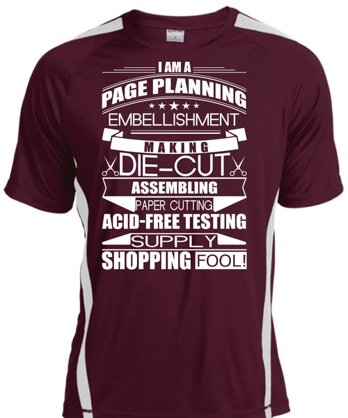 I Am A Page Panning T Shirt, Supply Shopping Fool T Shirt, Cool Shirt