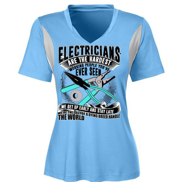 Electricians Are The Hardest Working T Shirt, I Love Electrician T Shirt, Awesome T-Shirts