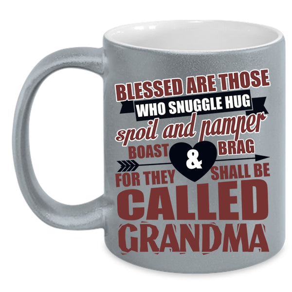 Cute Grandma Coffee Mug, They Shall Be Called Grandma Accent Mug