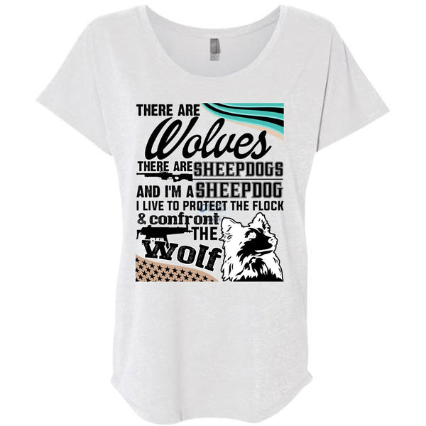 Confront The Wolf T Shirt, There Are Wolves T Shirt, Awesome T-Shirts