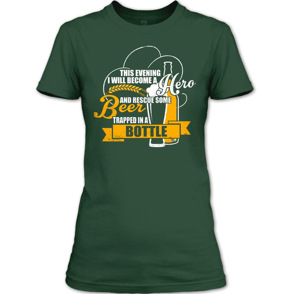 Rescue Some Beer T Shirt, Coolest Beer Drinker T Shirt