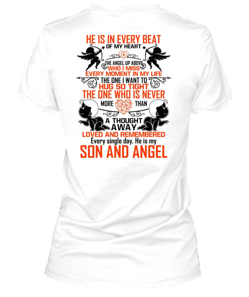 Beat Of My Heart T Shirt, I Love Son T Shirt