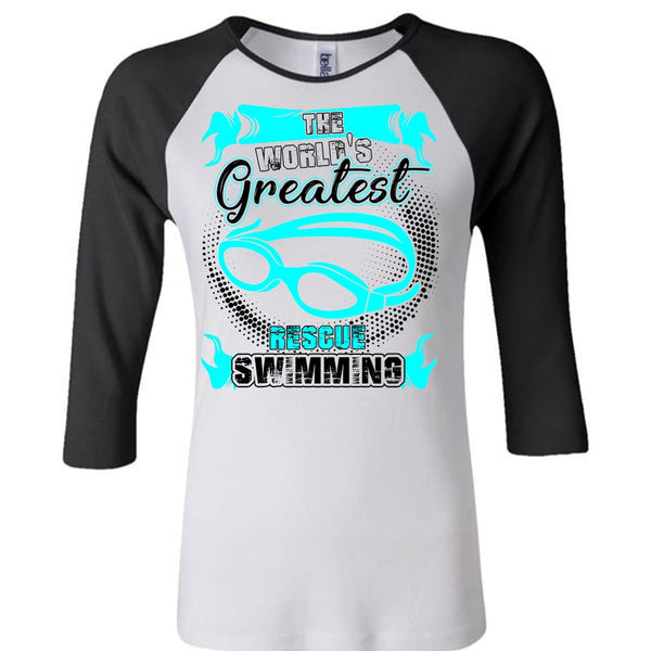 The World's Greatest Rescue Swimming T Shirt, I Love Swimming T Shirt, Awesome T-Shirts