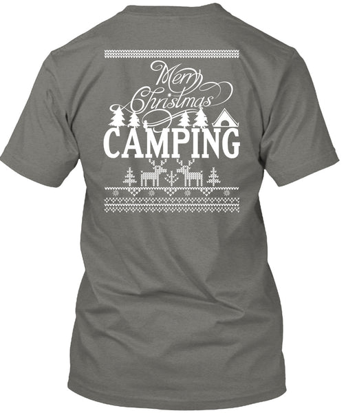 Merry Christmas Camping T Shirt, This Girl Loves Christmas T Shirt