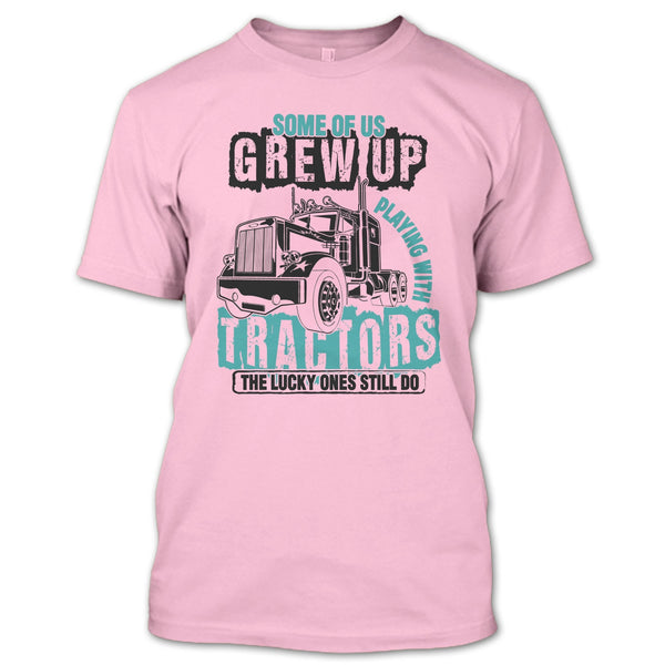 Playing With Tractor T Shirt, I Love Tractor T Shirt