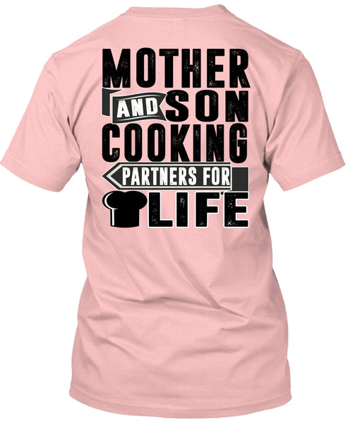 Mother And Son Cooking T Shirt, I Love Cooking T Shirt