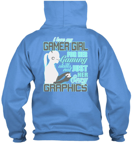 I Love My Gamer Girl T Shirt, I Love Gaming T Shirt