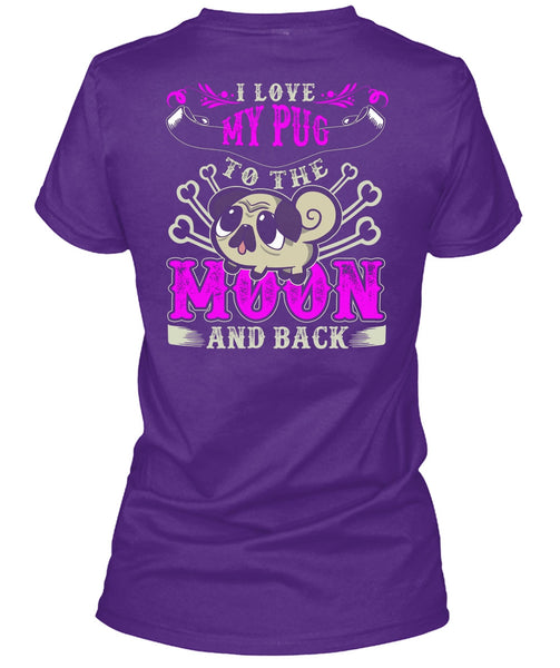 I Love My Pug T Shirt, My Pets T Shirt