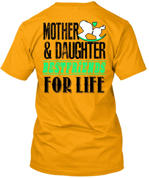 Mother And Daughter Best Friends T Shirt, I Love Mom T Shirt
