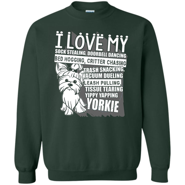 Coolest Yorkie T Shirt, I Am A Dog Lover Sweatshirt
