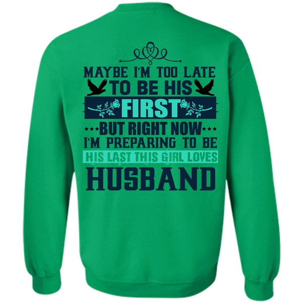 I Love Wife T Shirt, This Girl Loves Husband Sweatshirt