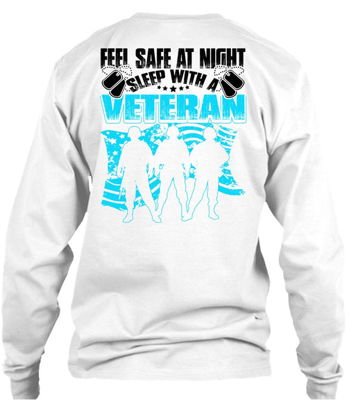 Sleep With A Veteran T Shirt, I Love Veteran T Shirt
