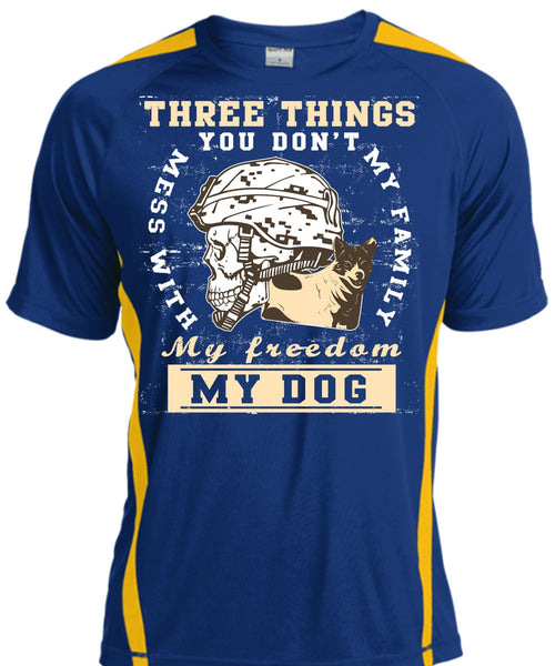My Family My Freedom My Dog T Shirt, Being A Veteran T Shirt, Cool Shirt