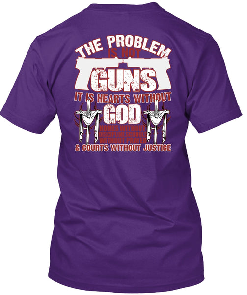 The Problem Is Not Guns T Shirt, Being A Veteran T Shirt