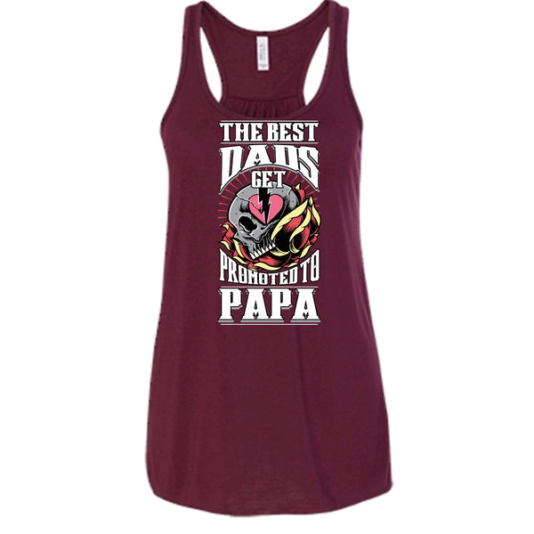 The Best Dad T Shirt, Get Promoted To Papa T Shirt, Cool T Shirt