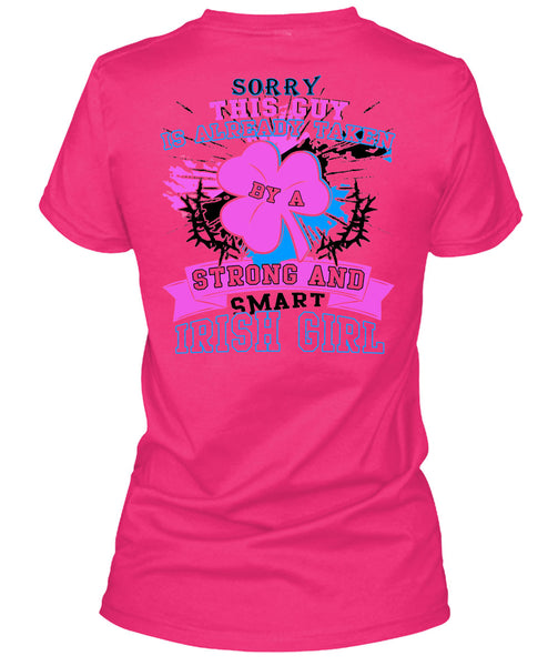 This Guy Is Already Taken By A Smart Irish Girl T Shirt, Being A Lady T Shirt