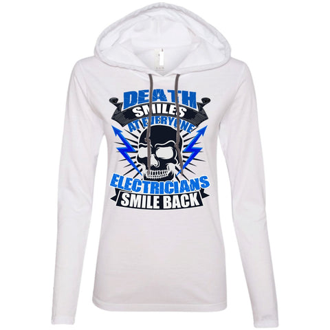 A black t-shirt with the shopify logo