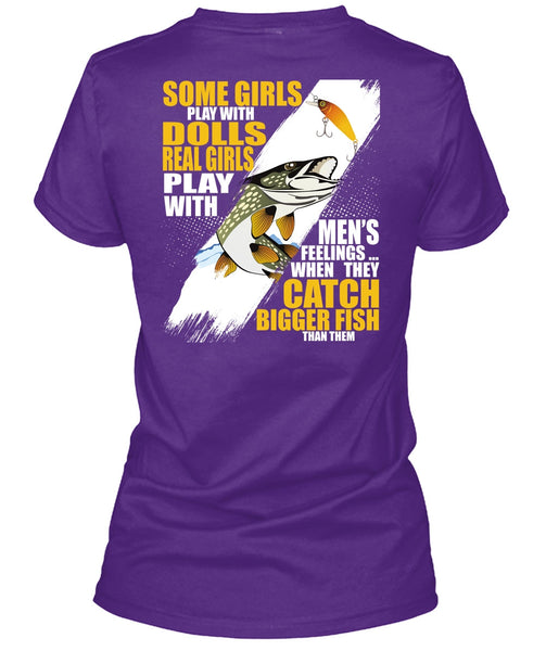 They Catch Bigger Fish T Shirt, Being A Fisher T Shirt