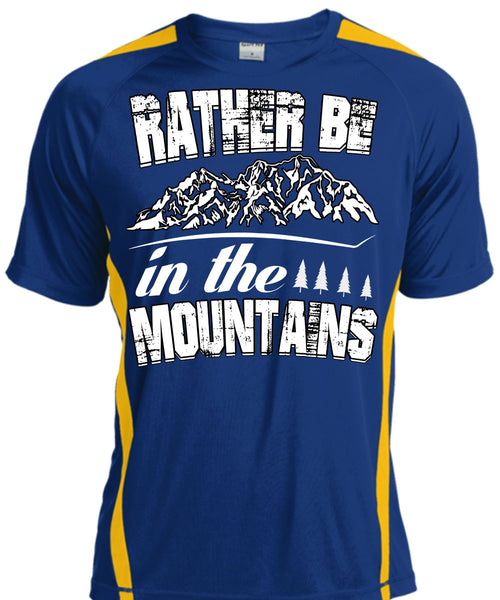 Rather Be In The Mountains T Shirt, Being A Hiker T Shirt, Cool Shirt
