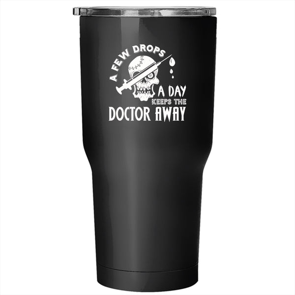 A black t-shirt with the shopify logo