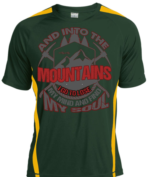 And Into The Mountains T Shirt, Being A Hiker T Shirt, Cool Shirt