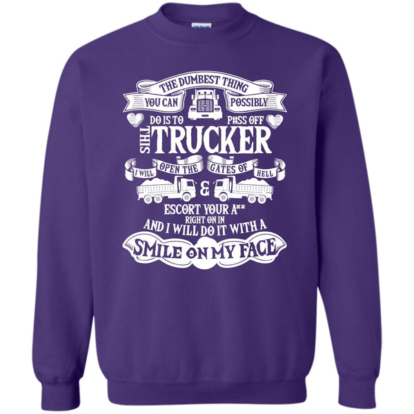 Coolest Trucking T Shirt, I Am A Truck Driver Sweatshirt