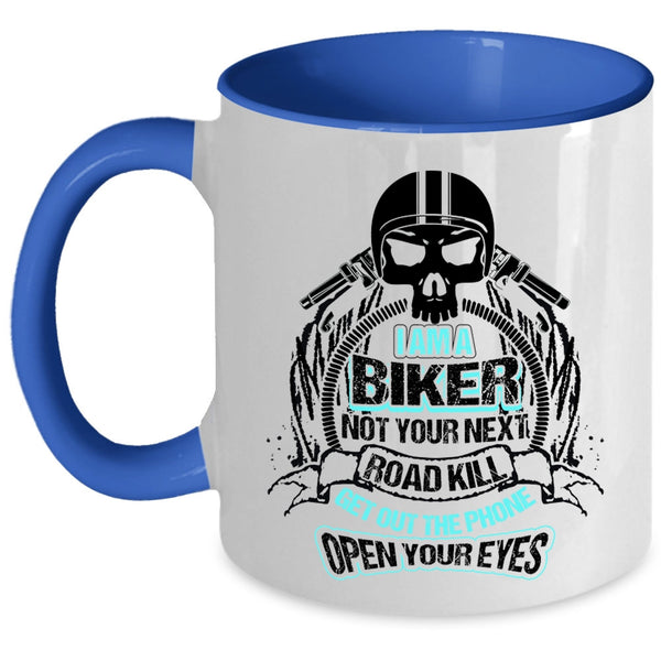 Awesome Gift For Biker Coffee Mug, I Am A Biker Accent Mug