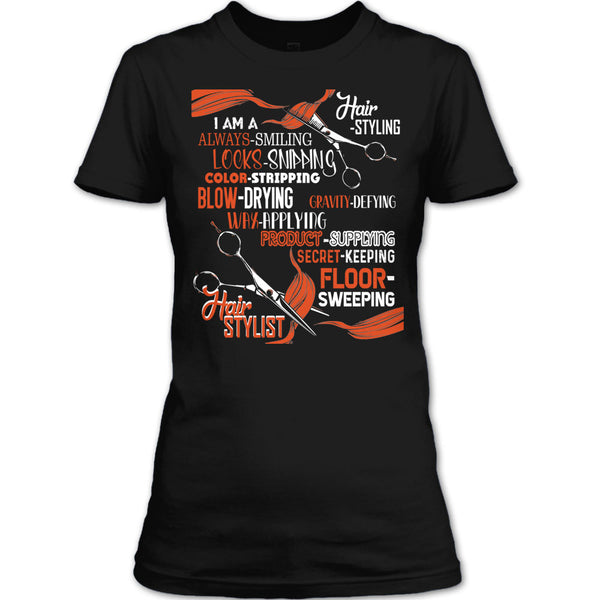 I'm A Hair-Styling T Shirt, I'm A Hair Stylist' T Shirt