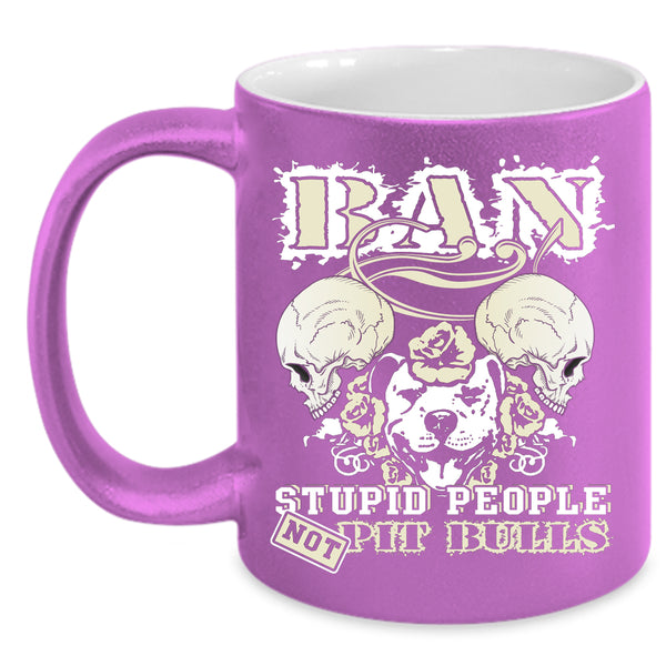 Awesome Pit Bull Coffee Mug, Cute Gift For Dog Lovers Coffee Cup