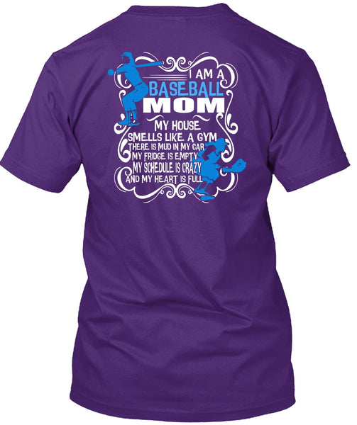 I Am A Baseball Mom T Shirt, Being A Baseball Player T Shirt