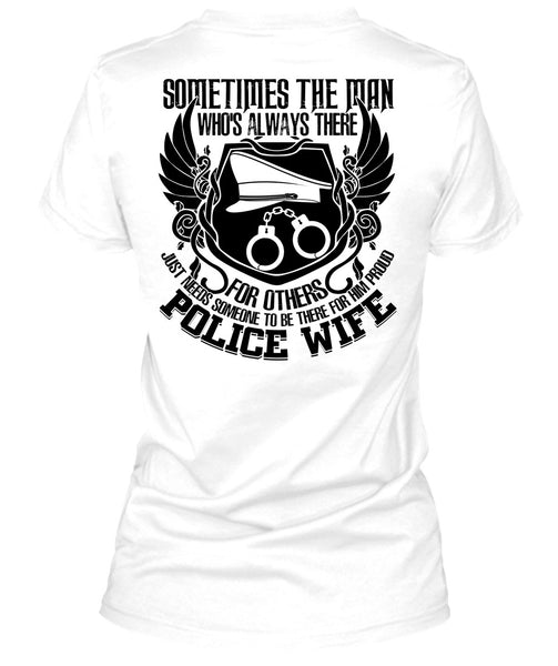 Proud Police Wife T Shirt, I Love Police T Shirt