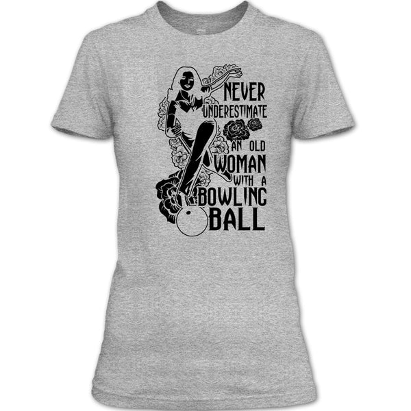 Neve Underestimate T Shirt, Coolest Bowling T Shirt