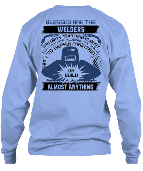 Blessed Are The Welders T Shirt, I Love Welder T Shirt