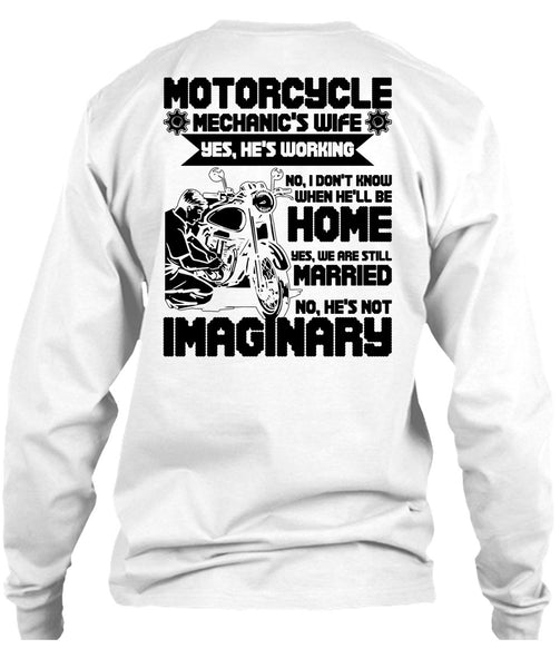 Motorcycle Mechanic's Wife T Shirt, I Love Mechanic T Shirt