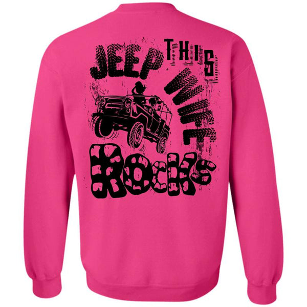 Being A Driver T Shirt, This Jeep Wife Rocks Sweatshirt