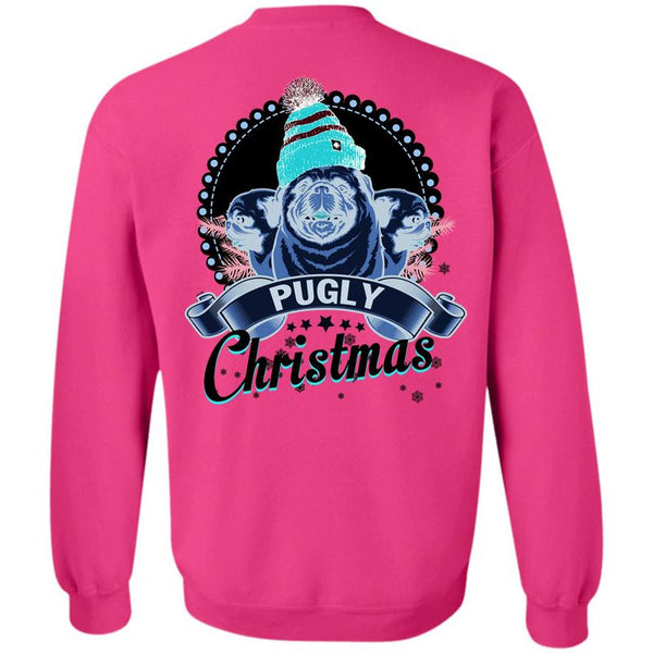 I Love My Dog T Shirt, Pugly Christmas Sweatshirt