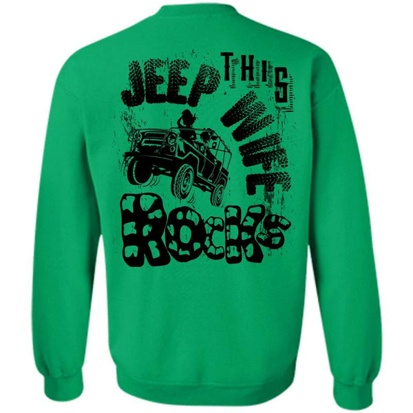 Being A Driver T Shirt, This Jeep Wife Rocks Sweatshirt