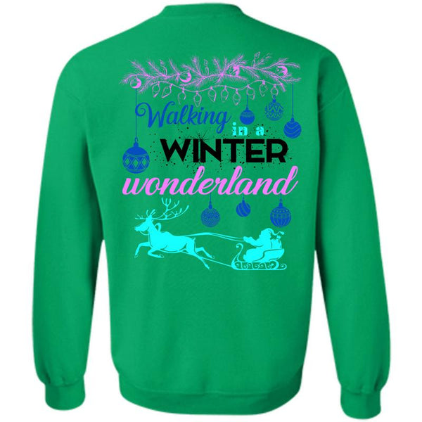 This Girl Loves Christmas T Shirt, Walking Winter Wonderland Sweatshirt