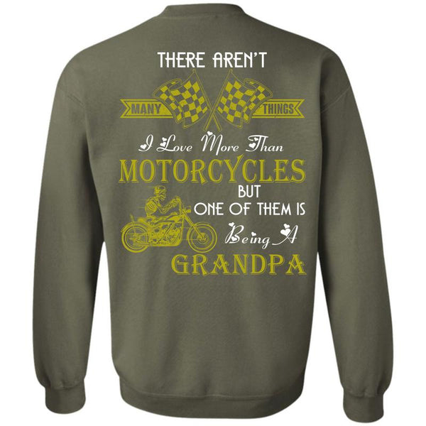 Being A Grandpa T Shirt, I Love Biking Sweatshirt