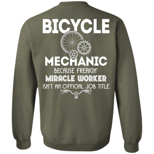 Being A Mechanic T Shirt, I Love Biking Sweatshirt