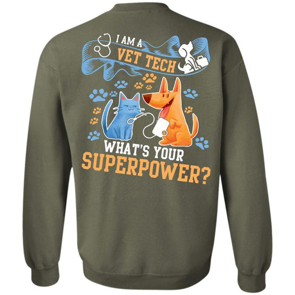 Being A Doctor T Shirt, I Love Vet Tech Sweatshirt