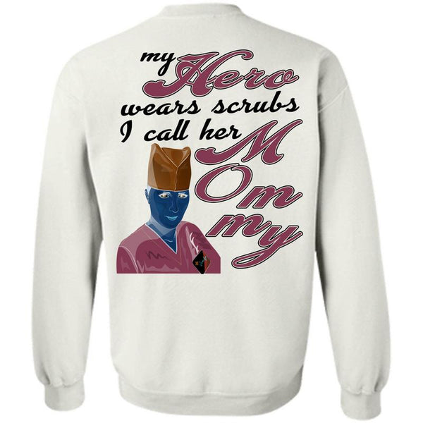 A black t-shirt with the shopify logo