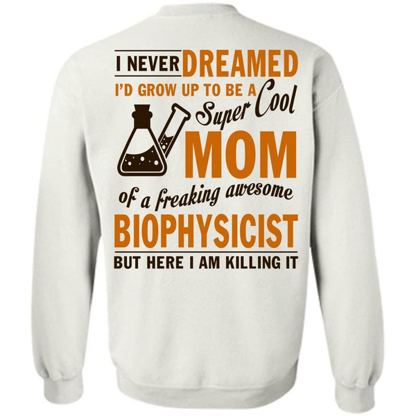 A black t-shirt with the shopify logo